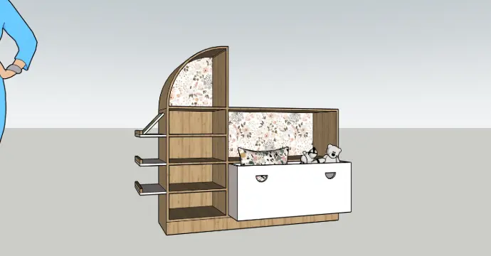 bibliothèque sur mesure