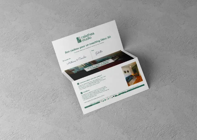bon cadeau, coaching décoration
