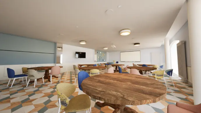 décoration et aménagement salle de séminaire